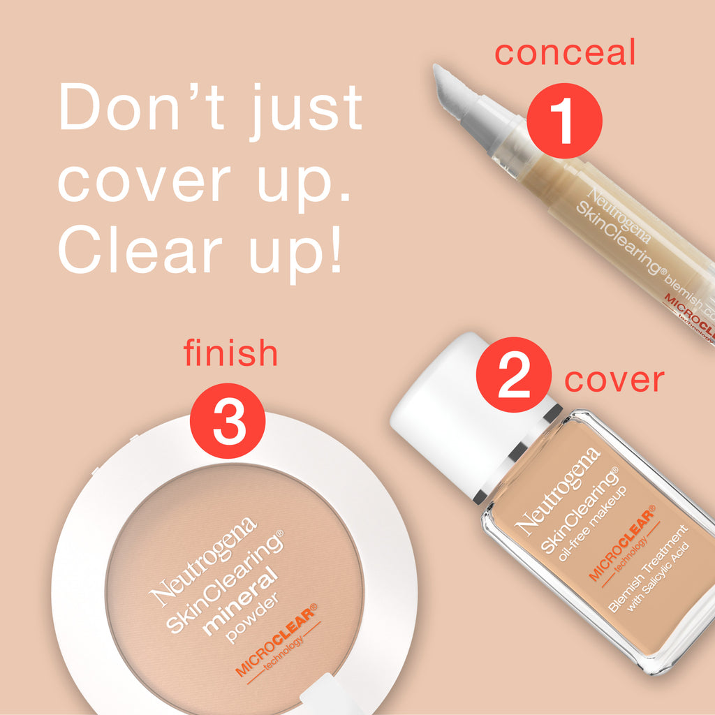 Classic Ivory Acne Foundation, 1 fl. oz B247