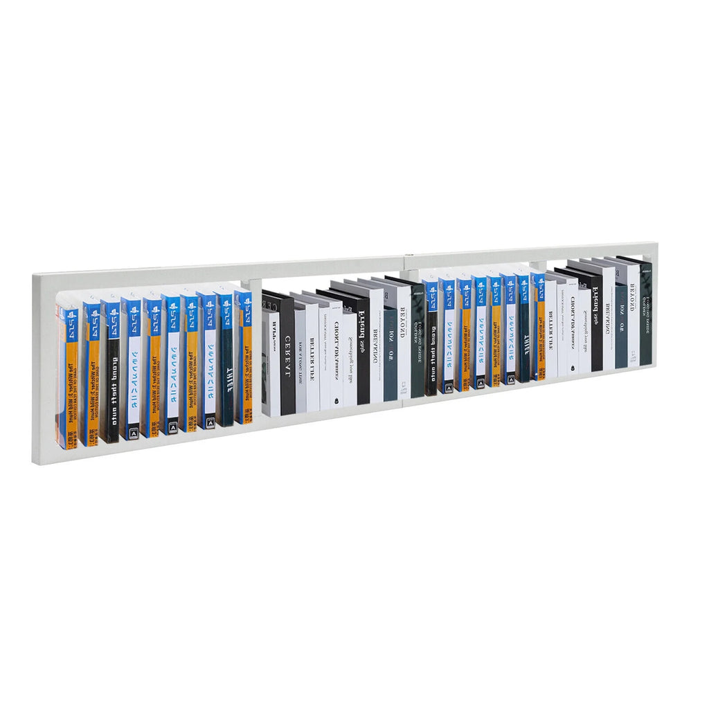 3Pcs White Metal CD DVD Media Storage Rack C579