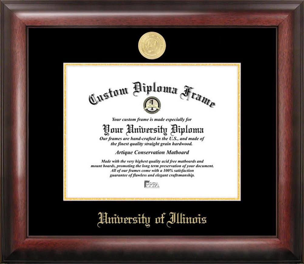 Gold Embossed Diploma Frame R2931