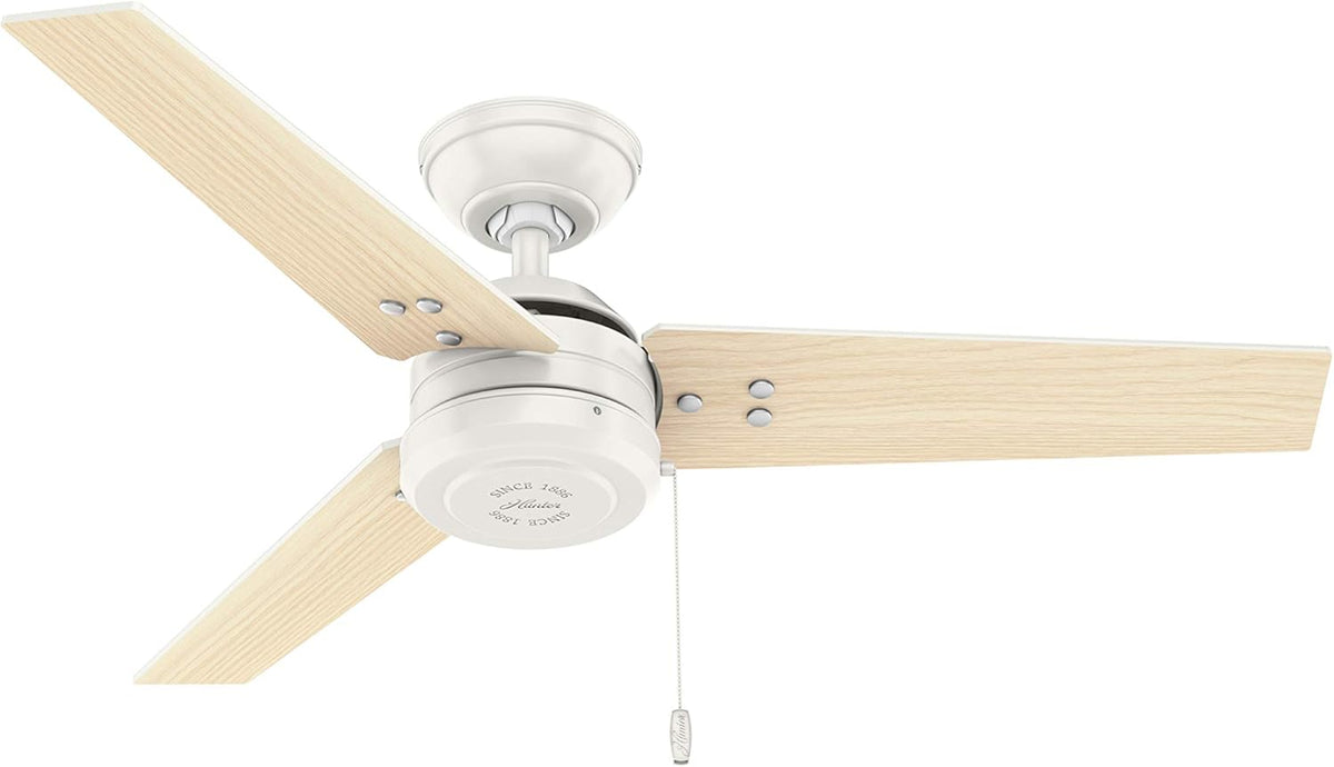 Matte Black 44 Ceiling Fan with Pull Chain S7021