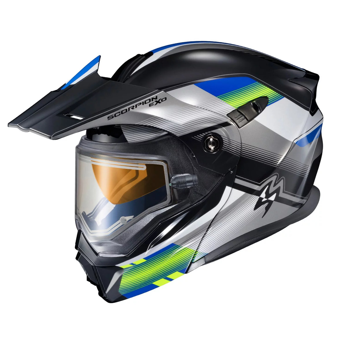 Blue Hi-Vis XL Snow Helmet E29304