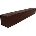 Natural Pecan Faux Wood Fireplace Mantel A254579