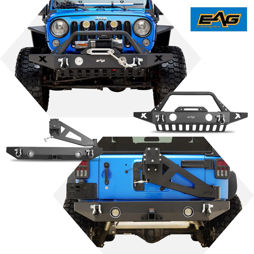 Front Bumper with Tire Carrier Combo V819