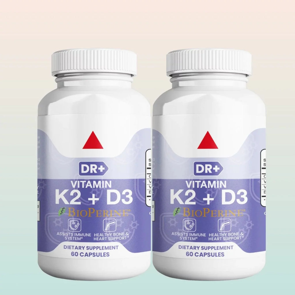 Vitamin K2 MK7 with D3 5000 IU Supplement 2-Pack L227