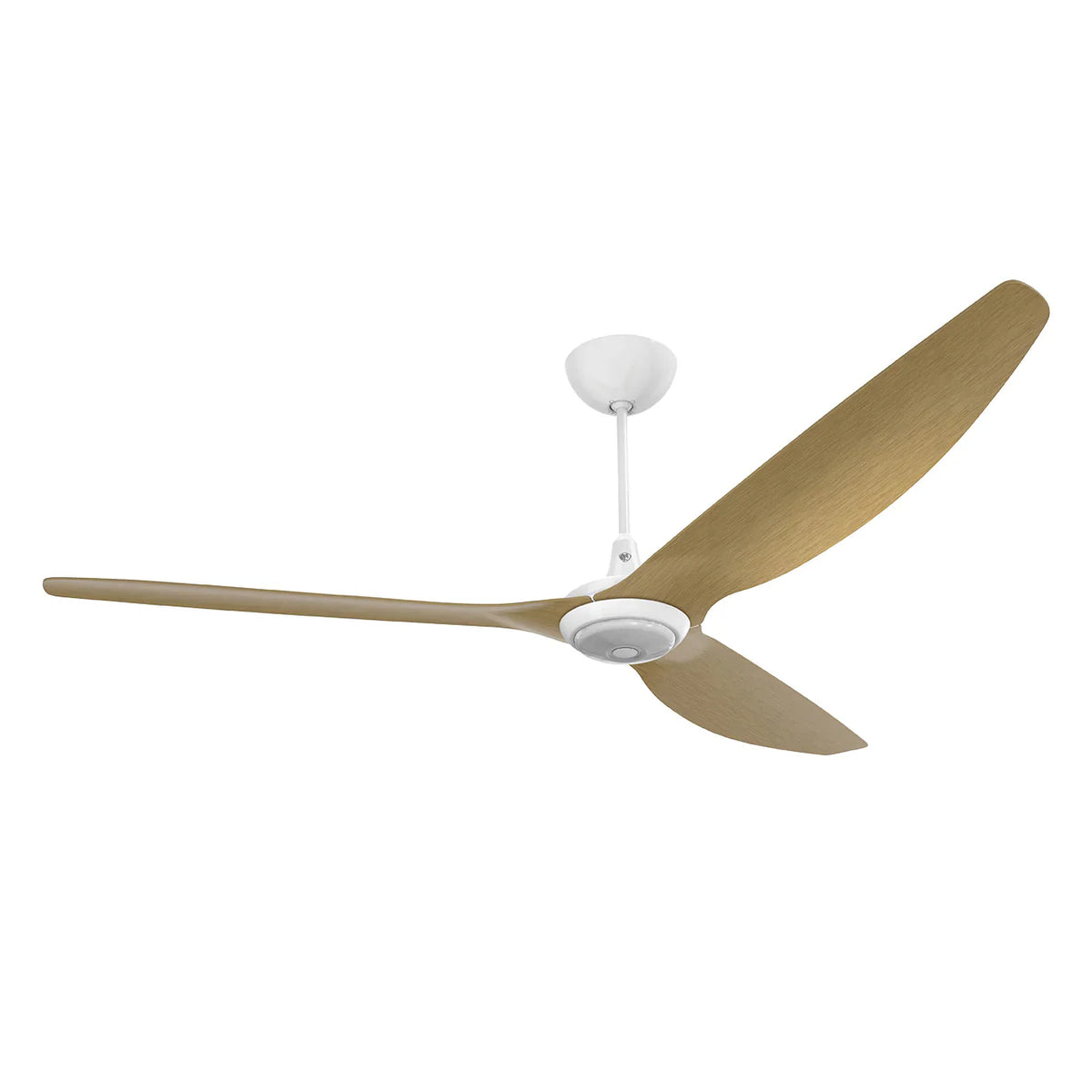 84 Ceiling Fan with Caramel Aluminum Blades and White Finish M96342