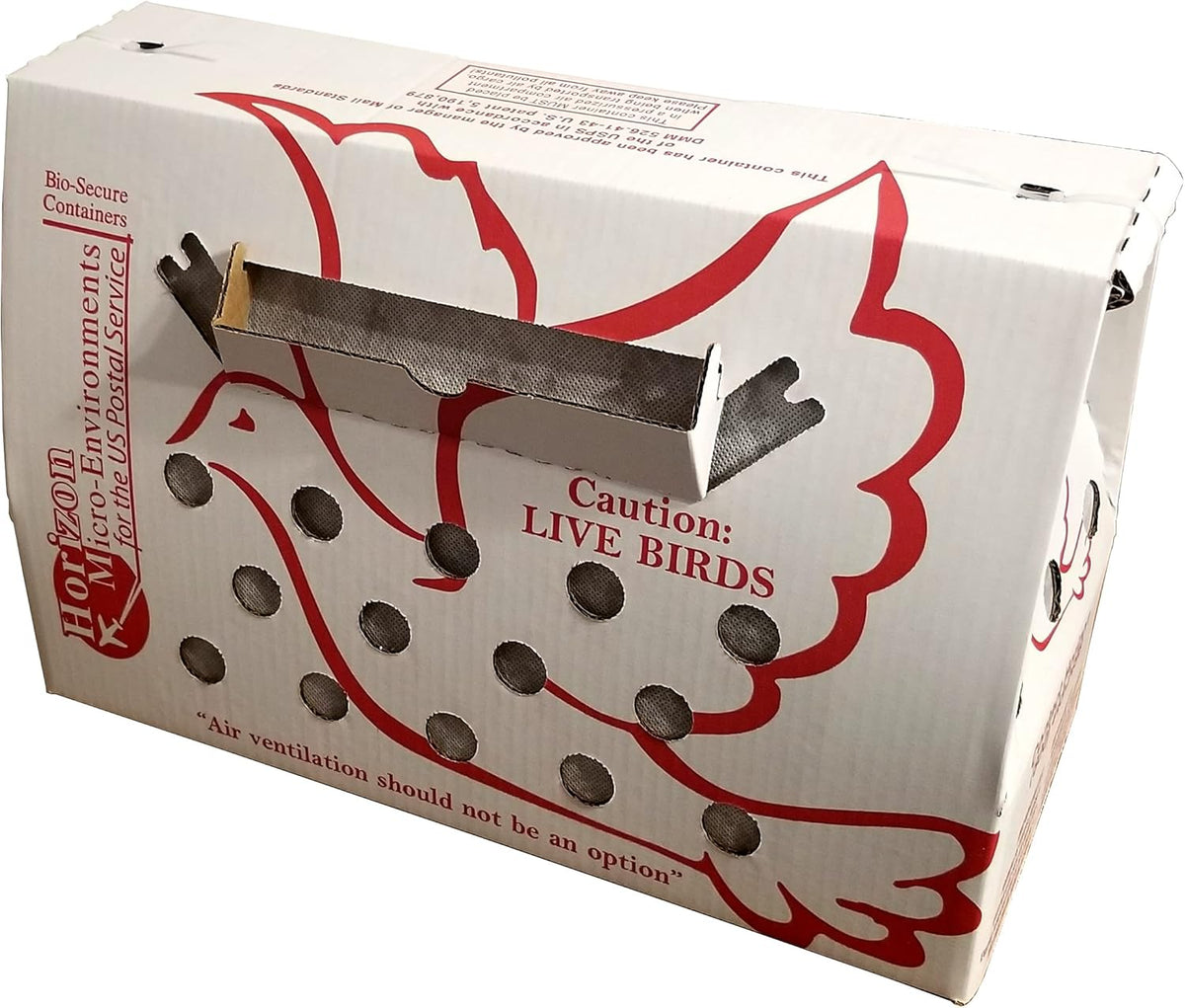 Vented Chicken Shipping Boxes (4 Pack) J995105