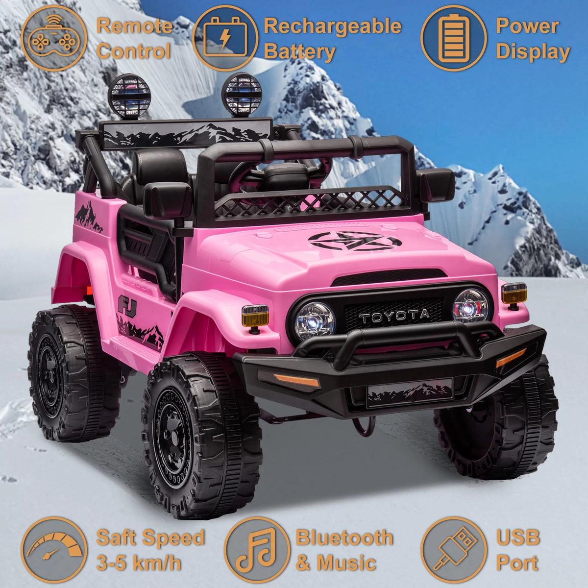 12 V Battery Powered Ride on Car with Remote Control O2416