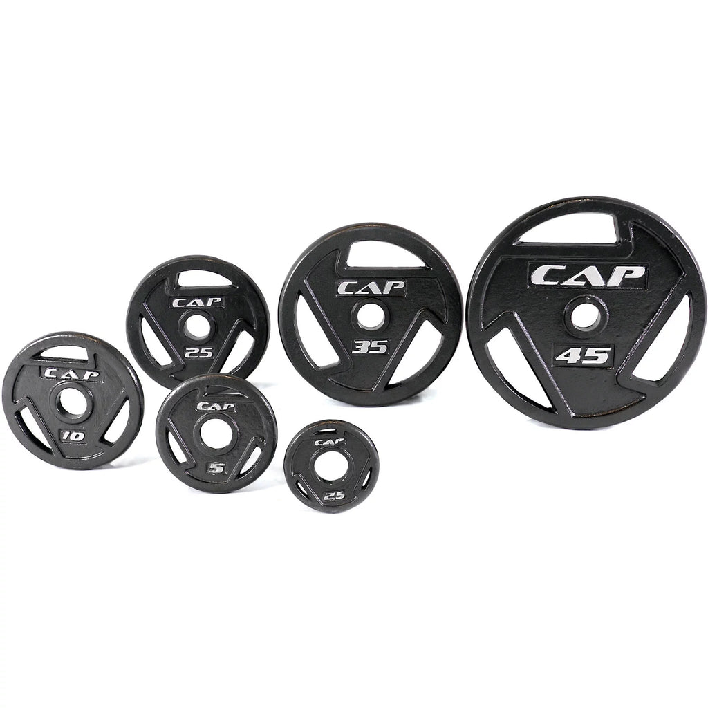 2.5 lb Black Olympic Grip Plate L21619