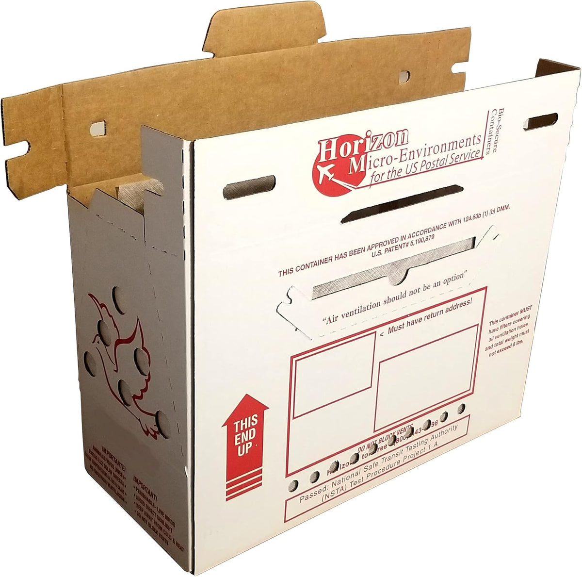 Vented Chicken Shipping Boxes (4 Pack) J995105