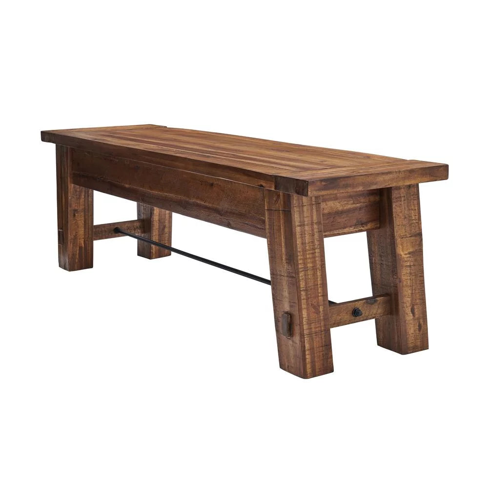 60"L Wood Entryway/Dining Bench E8646