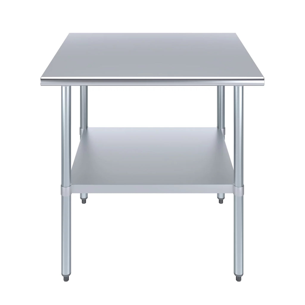 36" Stainless Steel Work Table with Undershelf X3673
