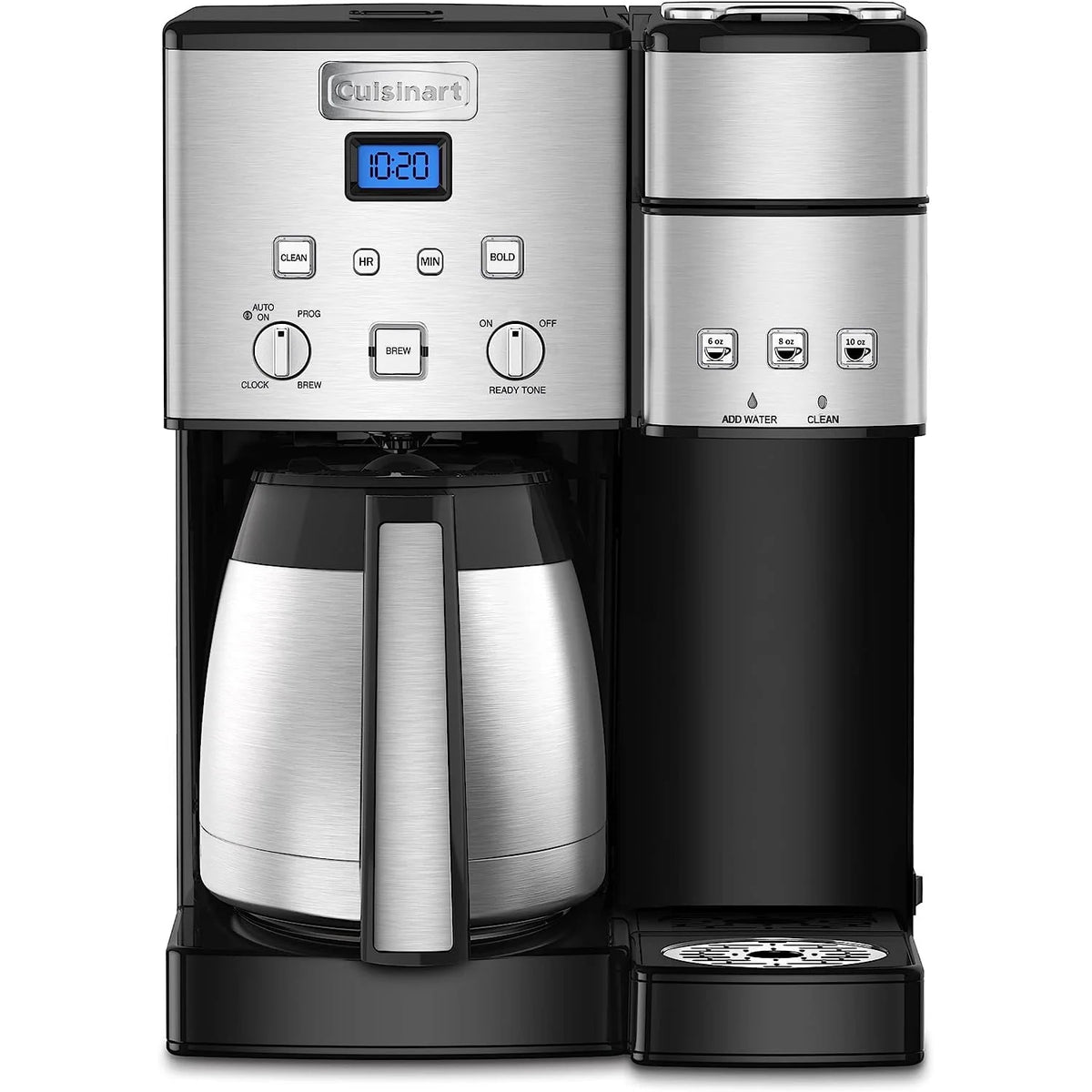 12 Cup Coffeemaker and Single-Serve Brewer W594