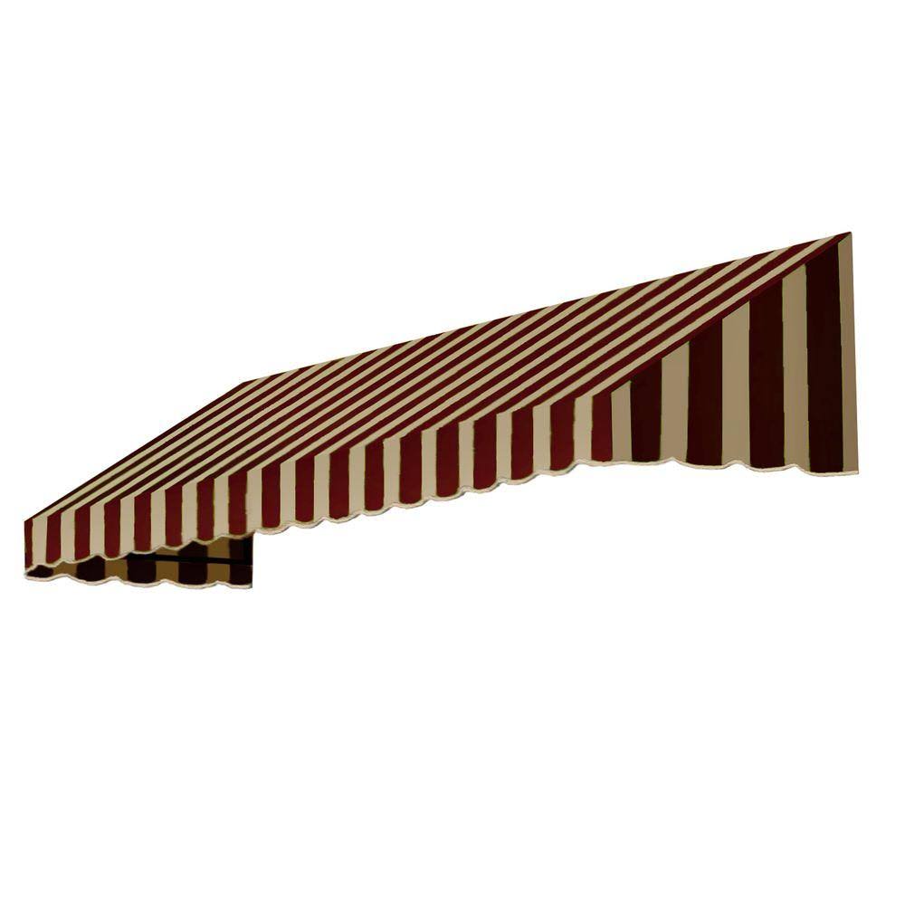 6.38 ft. Wide Brown/Tan Window Awning U1998