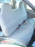Charcoal Waterproof Front and Rear Solid Bench Seat Covers R139496