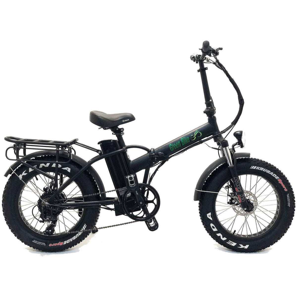 Black 500W Fat Tire Electric Bike C467