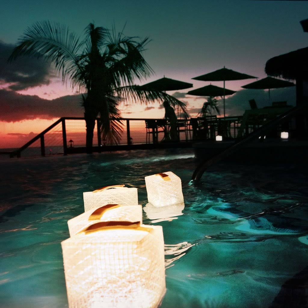6'' Solar Powered Integrated LED Outdoor Floating Light L468032