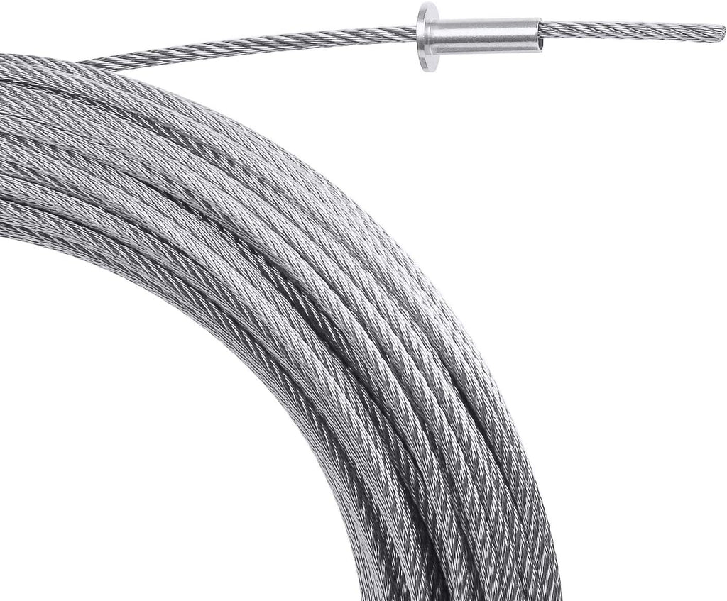 120 Pack Stainless Steel Protector Sleeves for Deck Cable Railing U721700