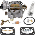Carburetor for Mercruiser Marine 4-Cylinder 2.5L 3.0L 2 Barrel Side Fuel Inlet with Electric Choke Q879
