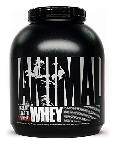 Whey Isolate Protein Powder Low Sugar Brownie Batter 4 Pounds Q102297