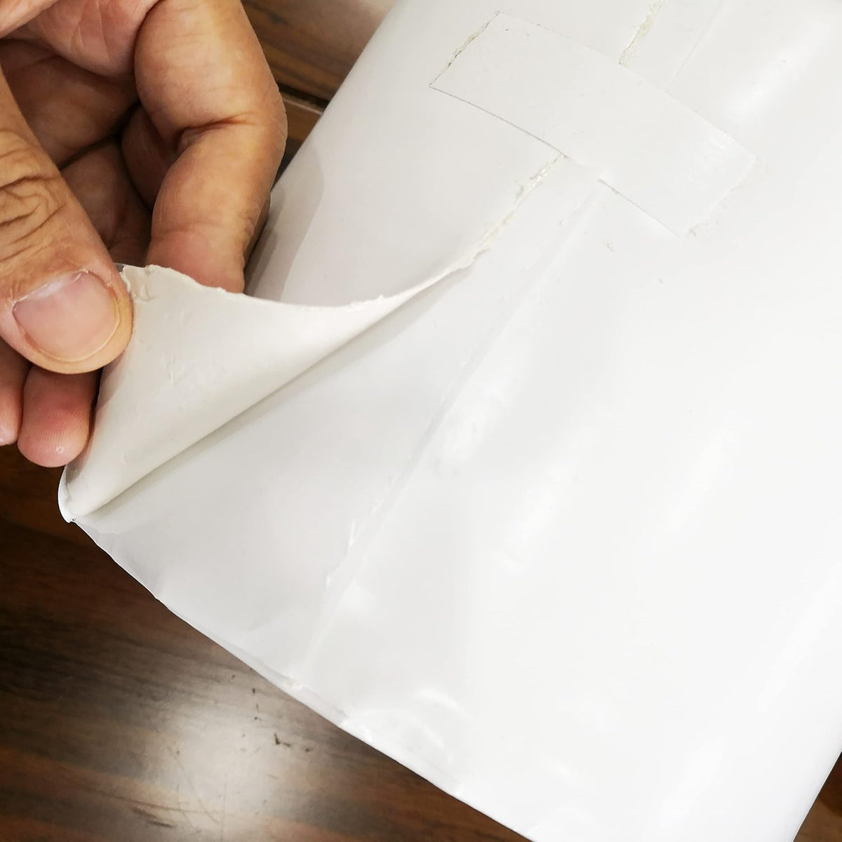 White 6” x 50 Ft Butyl Flex Sealant Tape Pack of 2 C308792