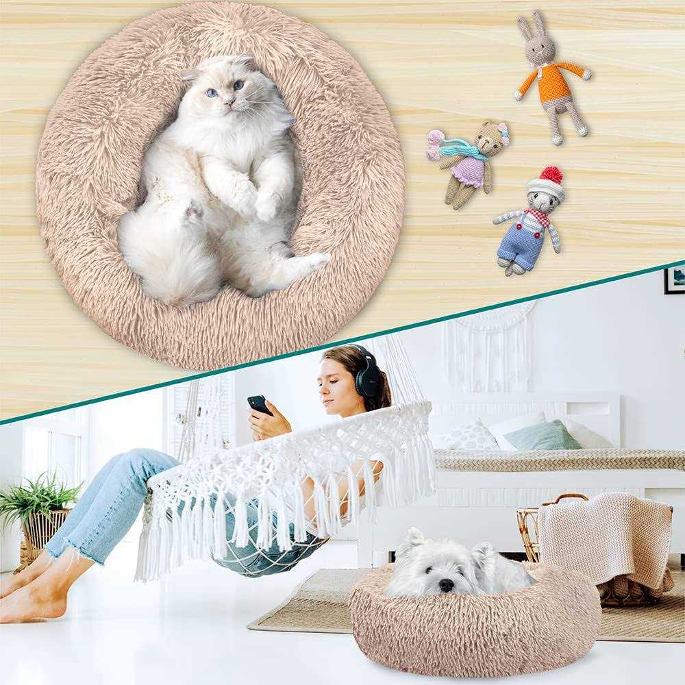 Round Washable Pet Bed L275698