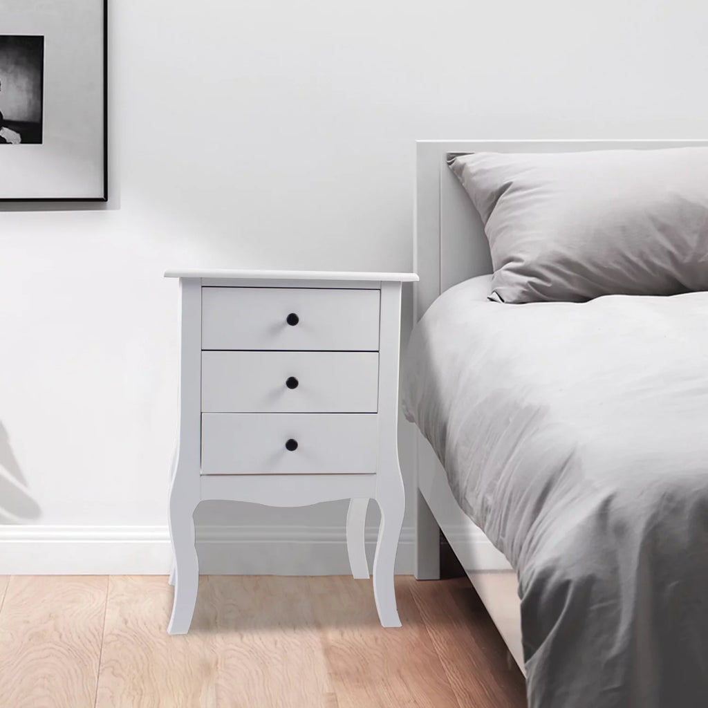 3 Drawer Narrow Nightstand R504