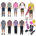 16 Pieces Boyfriend Dolls Clothing Shoes Handmade 11inch Toys M69652