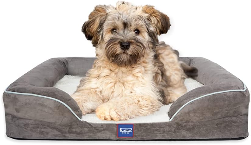 Large Orthopedic Memory Foam Dog Couch N415