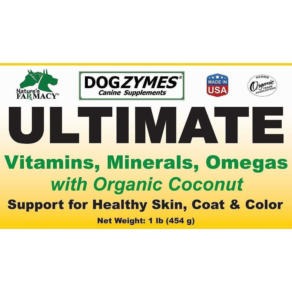 Dogzymes Ultimate for Best Skin/Coat with Organic Coconut - Pet Supplies online store T66558