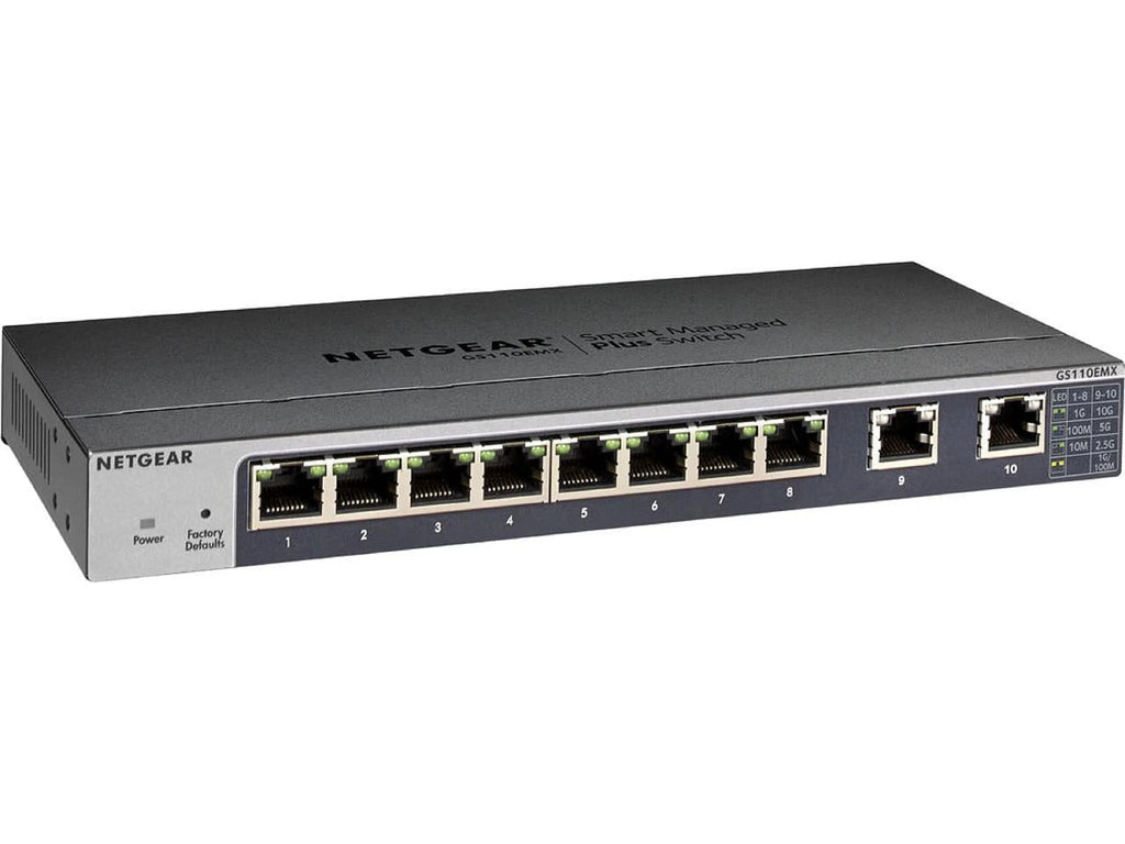 10-Port Gigabit 10G Ethernet Smart Managed Switch W414672