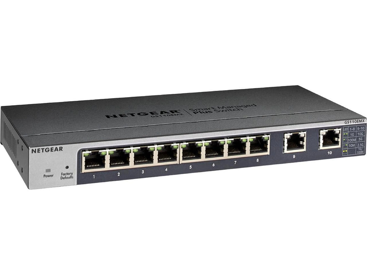 10-Port Gigabit 10G Ethernet Smart Managed Switch W414672