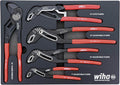 5 Piece Adjustable Water Pump Pliers Tray Set X57284