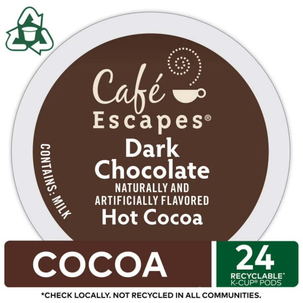 Dark Chocolate Hot Cocoa K-Cup 96 ct Q4220