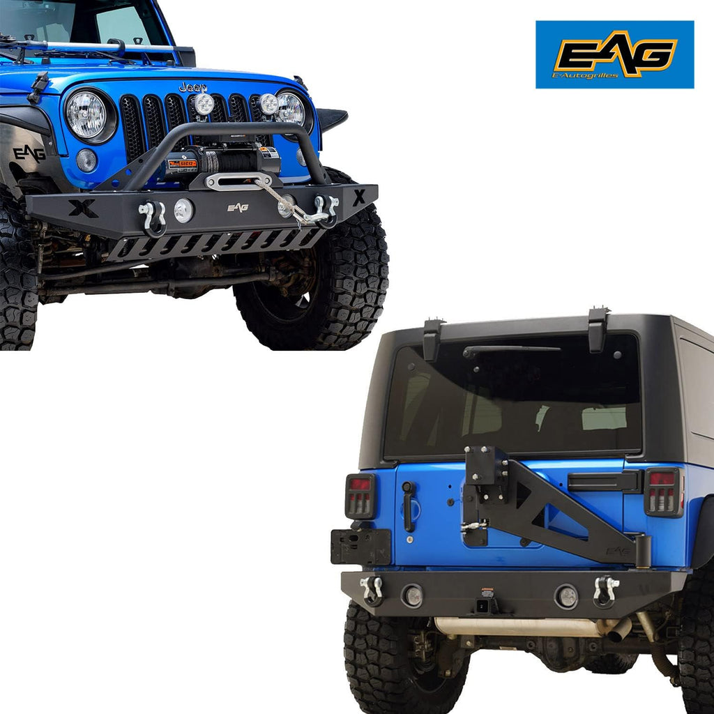Front Bumper with Tire Carrier Combo V819