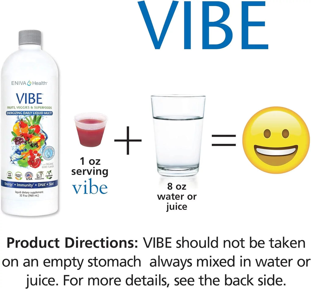 Liquid Daily Multivitamin with Vitamin A, B3, C, D, E & Amino Acids 32 oz T97175