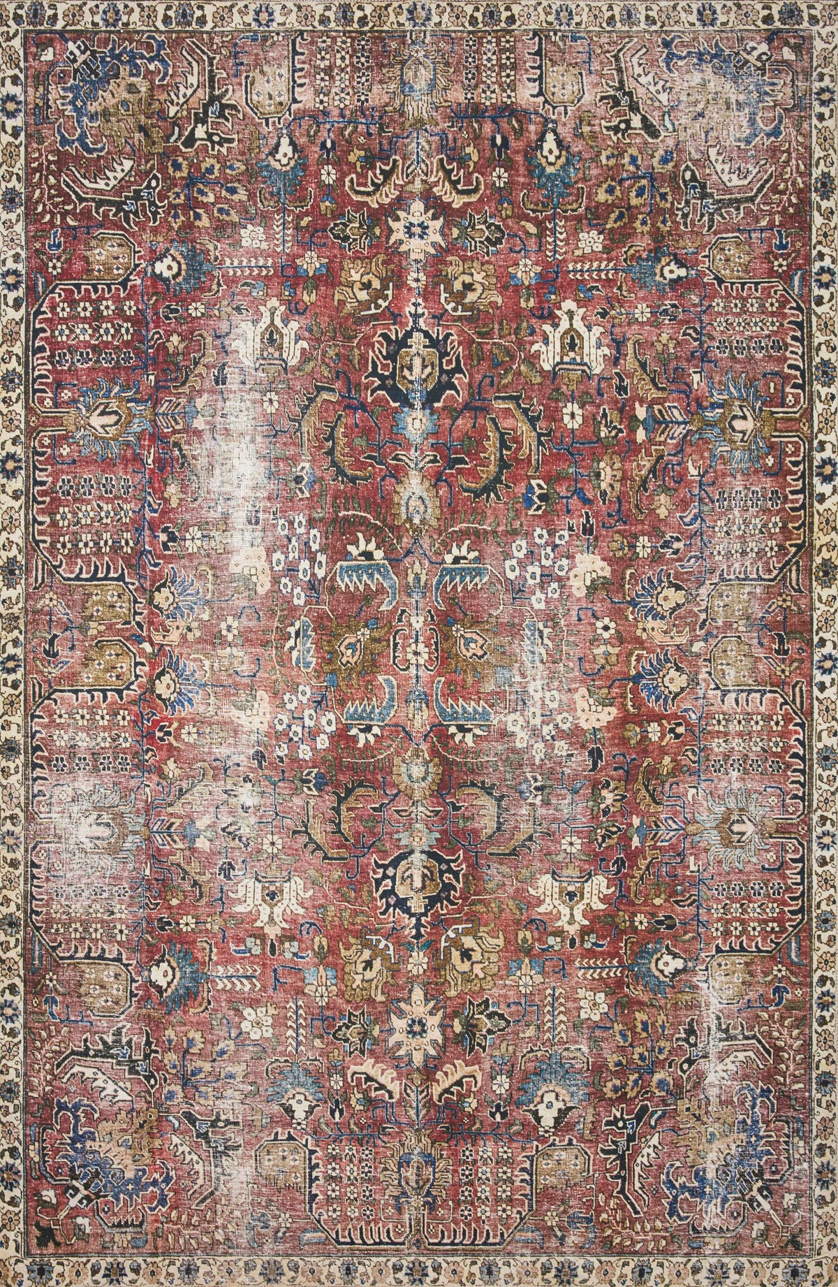 Merlot Multi 7'6 x 9'6 Rug I6485