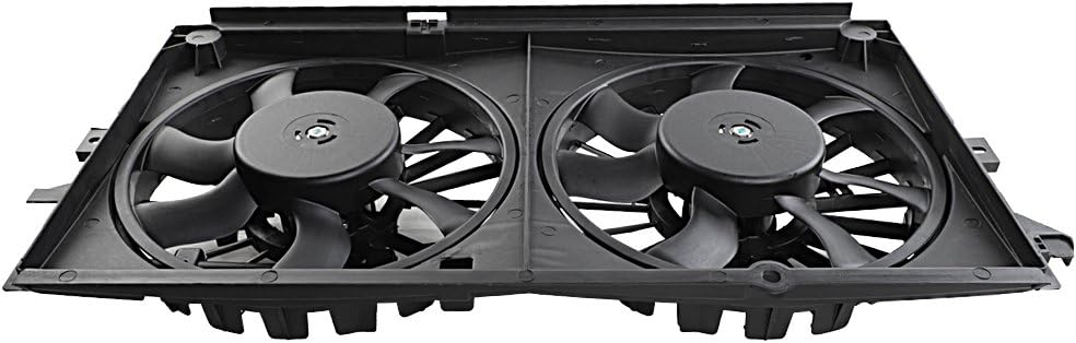 Radiator Cooling Dual Fan Assembly for 2000-2003 Chevrolet Impala Monte V6 3.4L 3.8L M251