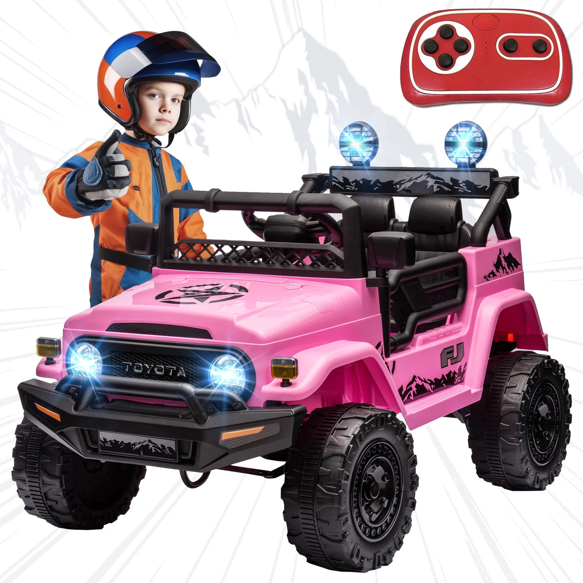 12 V Battery Powered Ride on Car with Remote Control O2416