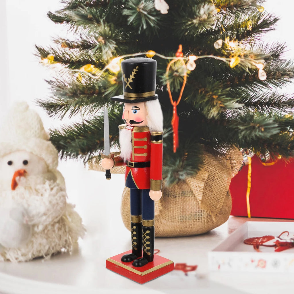 Wooden Christmas Nutcracker Doll Ornament C25977