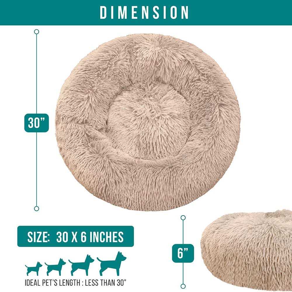 Round Washable Pet Bed L275698