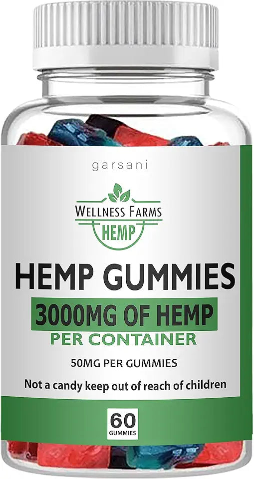 Hemp Gummies 60 Gummies R736