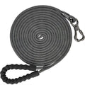 Rope Dog Leash with Swivel Lockable Hook and Padded Handle P339