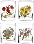Set of 4 Assorted Double Old Fashioned Glasses J32774