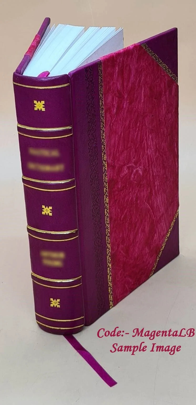 Microbes ptomaÃnes et maladies 1887 Leather Bound I7227