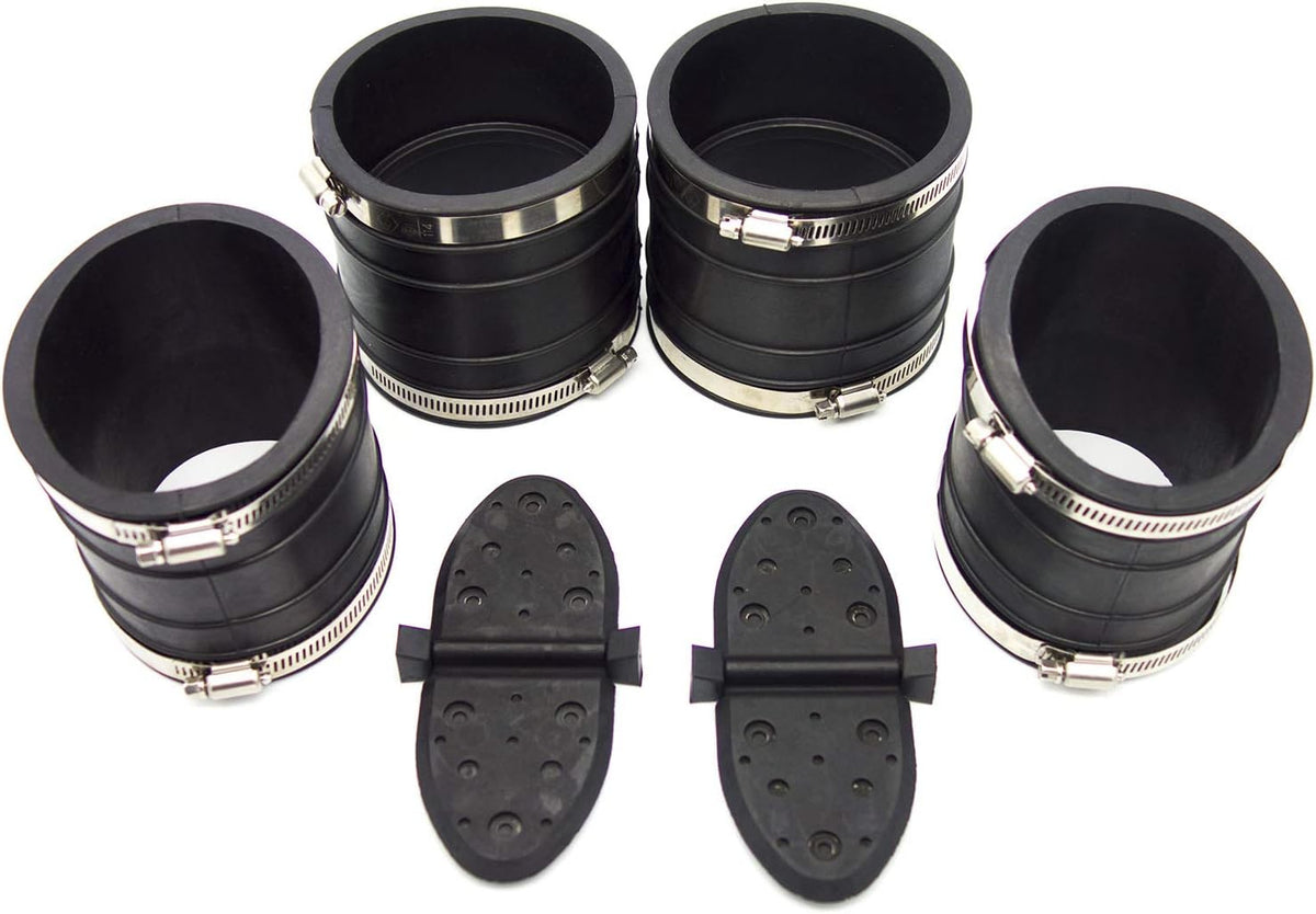 Exhaust Y-Pipe Kit Hose Bellow Pack of 2 X803
