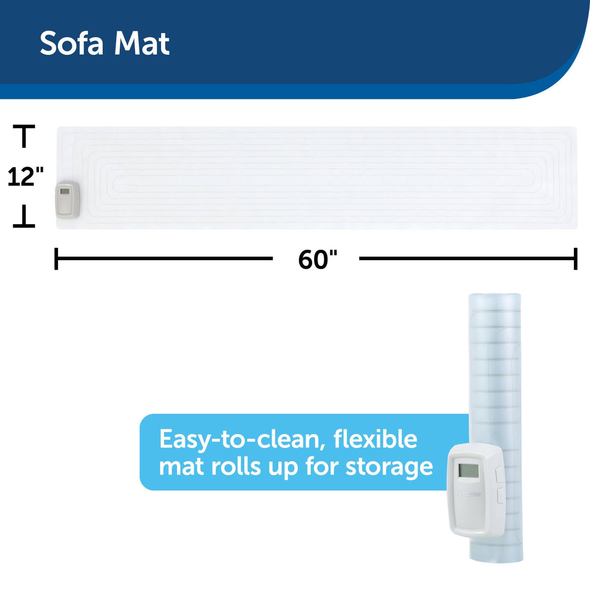 Sofa Training Mat, 12 x 60 Inches G479