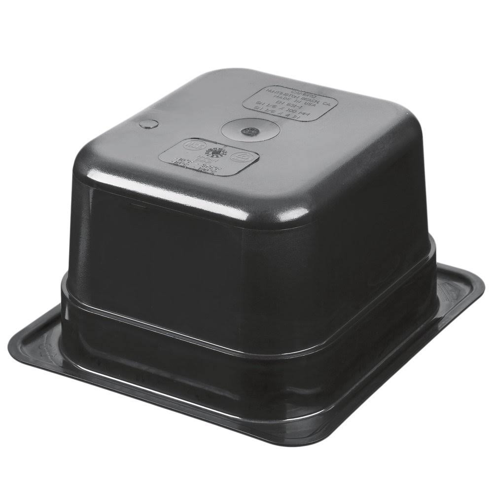 1/6 Size High Heat X-Pan - 4x22 Deep - Black Onyx S1847