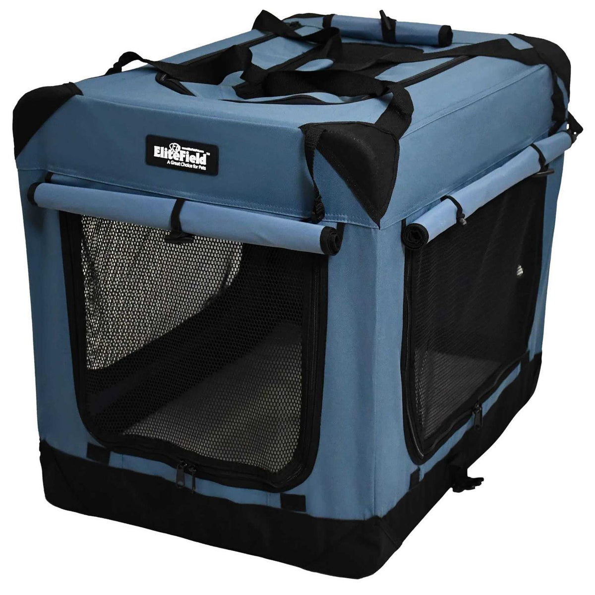 3-Door Folding Soft Dog Crate J616226