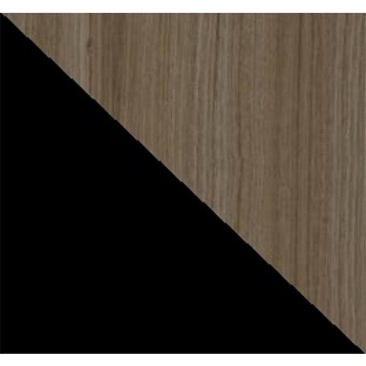 3 Shelves Dark Oak Bookcase H857