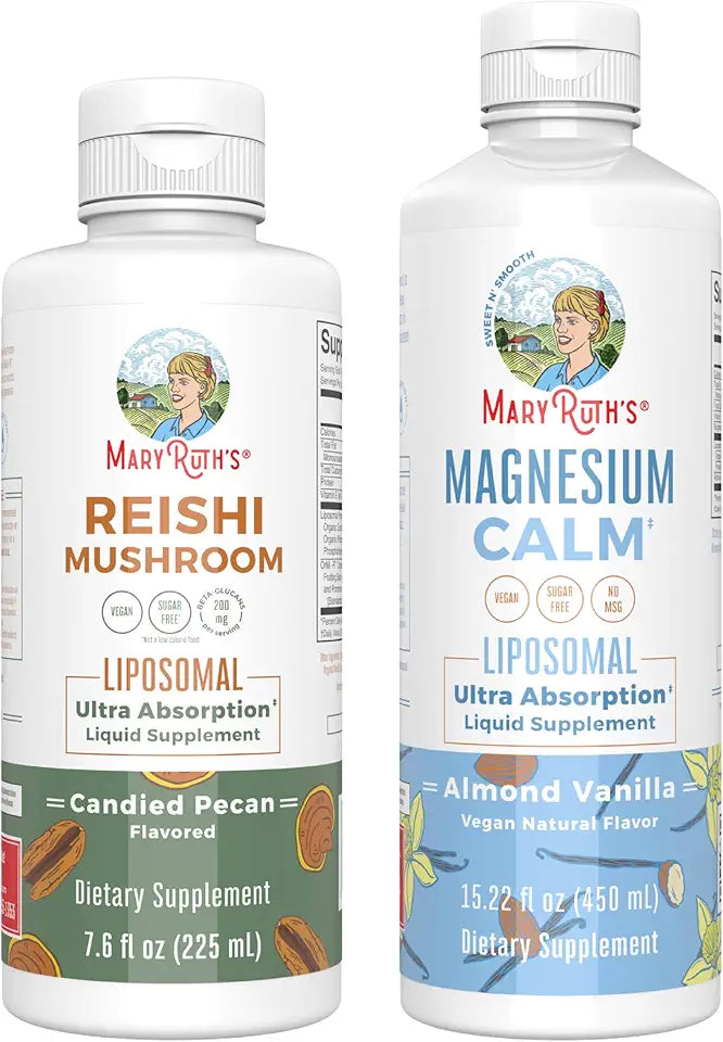 Reishi Liposomal & Magnesium Vegan Non-GMO Gluten-Free X8282